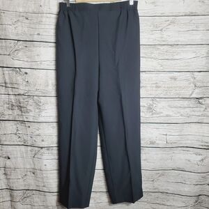 Monterey Canyon Black Elastic Comfort Waistband Pants Size 18